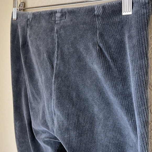 MOTHER seamless grey corduroy high rise legging - Picture 8 of 10